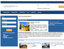 Tablet Screenshot of kroscienkonaddunajcem.com